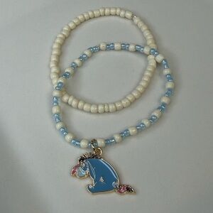 Eeyore from Winnie the Pooh Bracelet - Blue and cream